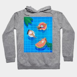 Swimming pool Ladies Hoodie